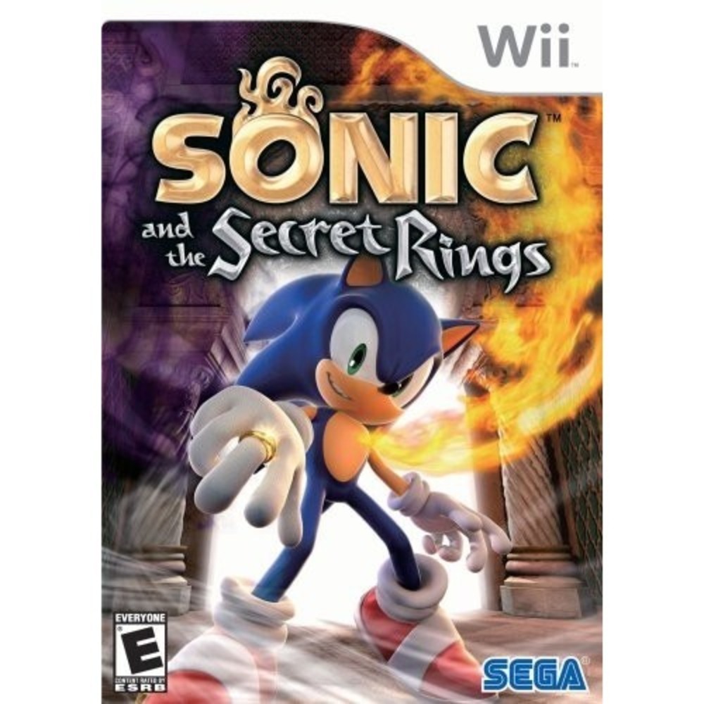 Sonic & The Secret Rings - Nintendo Wii - with Manual - TESTED